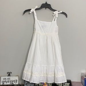 Chaps white sundress